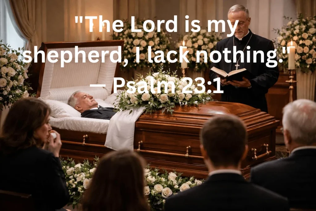 Bible Verses for a Funeral Service